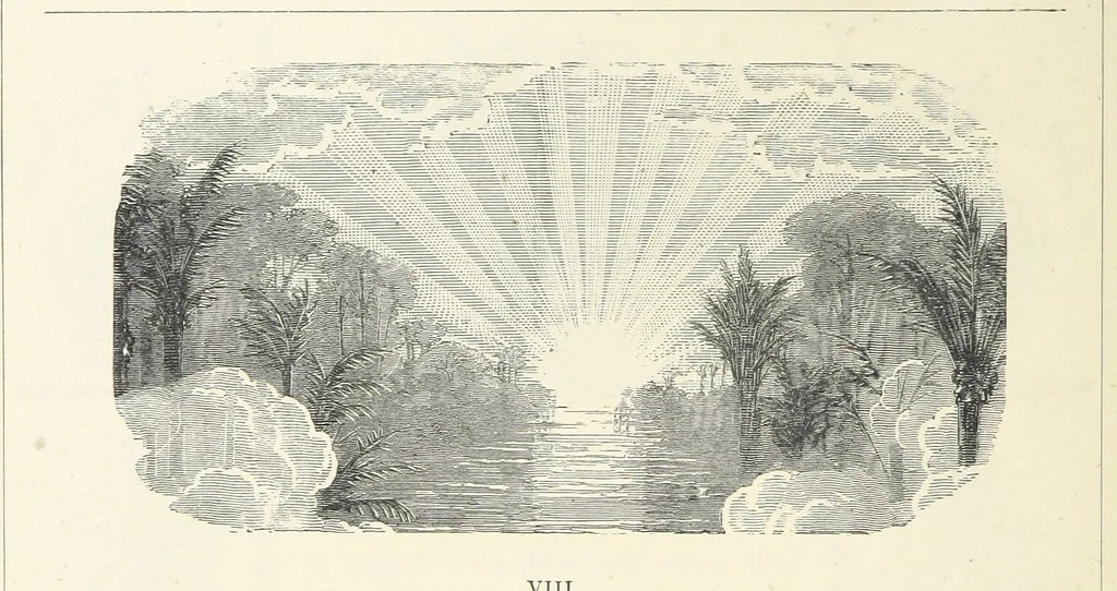 An illustration from The Christian Year, etc. [With a portrait, 1874, leaf 46