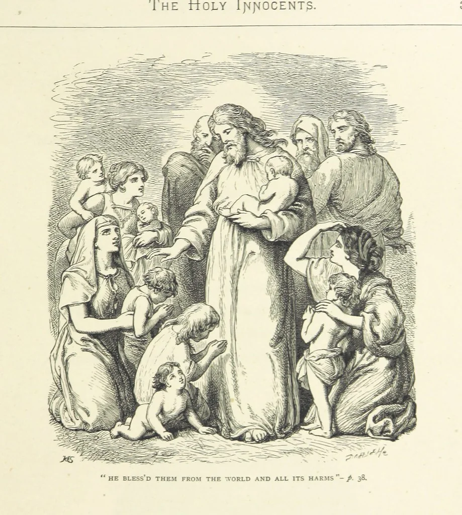 An illustration from The Christian Year, etc. [With a portrait, 1874, leaf 53