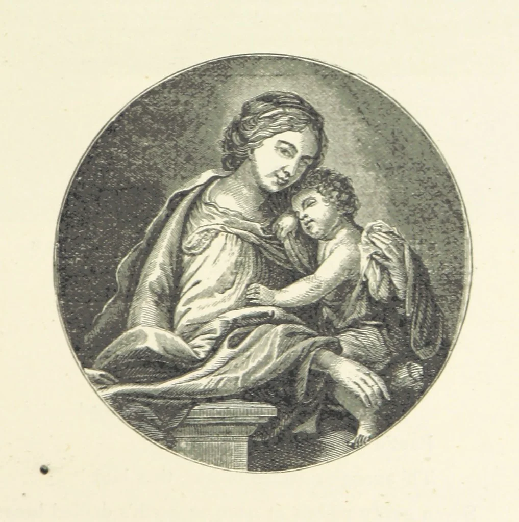 An illustration from The Christian Year, etc. [With a portrait, 1874, leaf 55