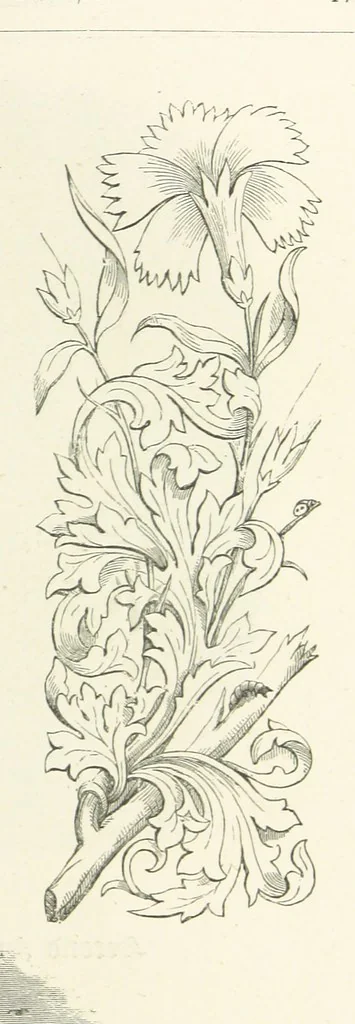 An illustration from The Christian Year, etc. [With a portrait, 1874, leaf 63