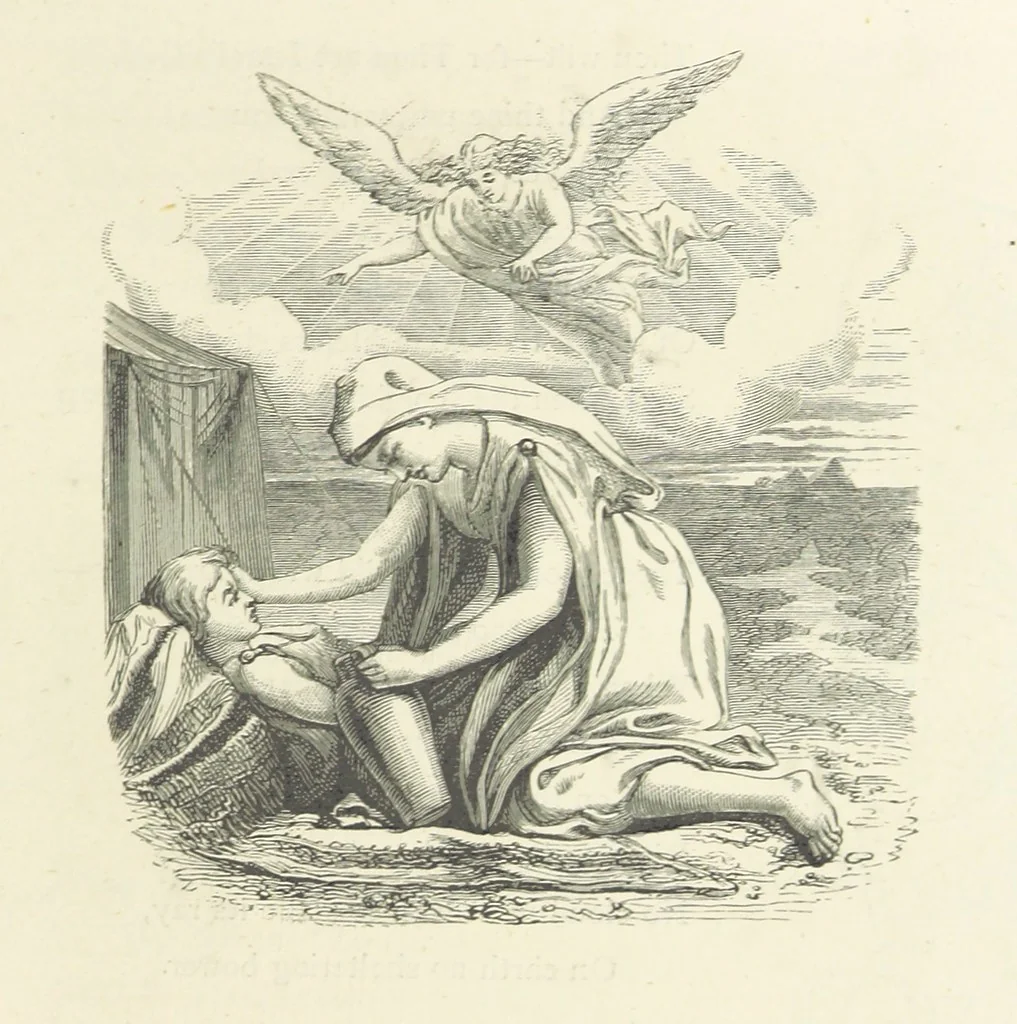An illustration from The Christian Year, etc. [With a portrait, 1874, leaf 65