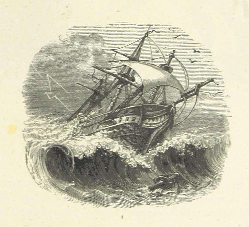 An illustration from The Christian Year, etc. [With a portrait, 1874, leaf 87