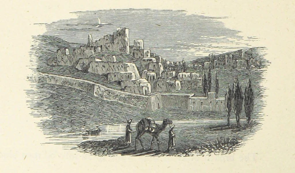 An illustration from The Christian Year, etc. [With a portrait, 1874, leaf 96