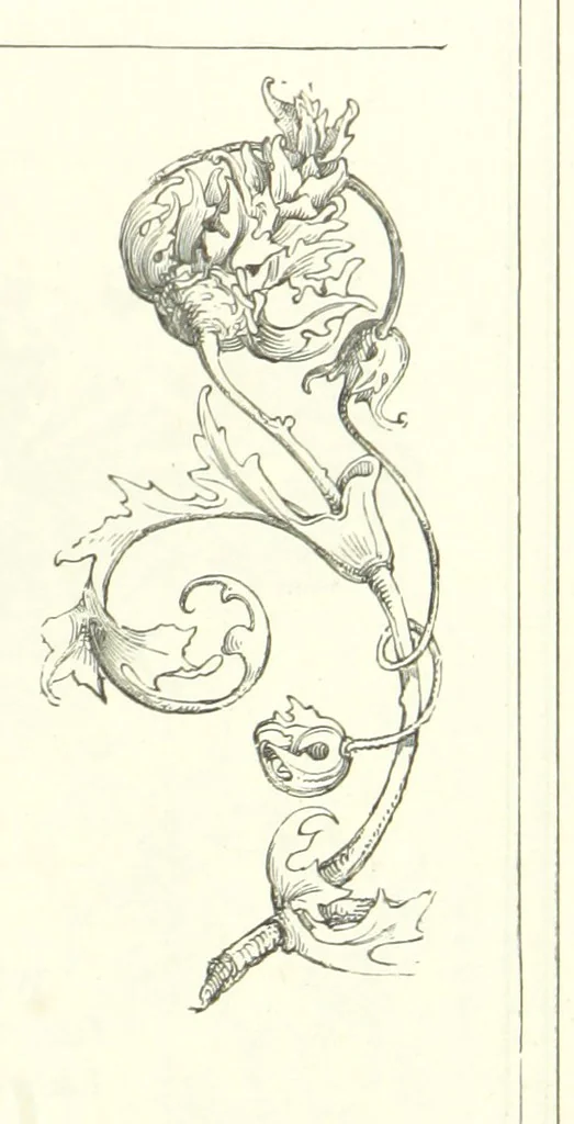 An illustration from The Christian Year, etc, 1880, leaf 105
