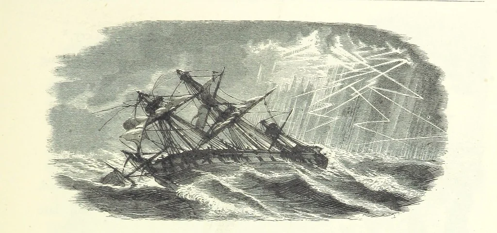An illustration from The Christian Year, etc, 1880, leaf 113