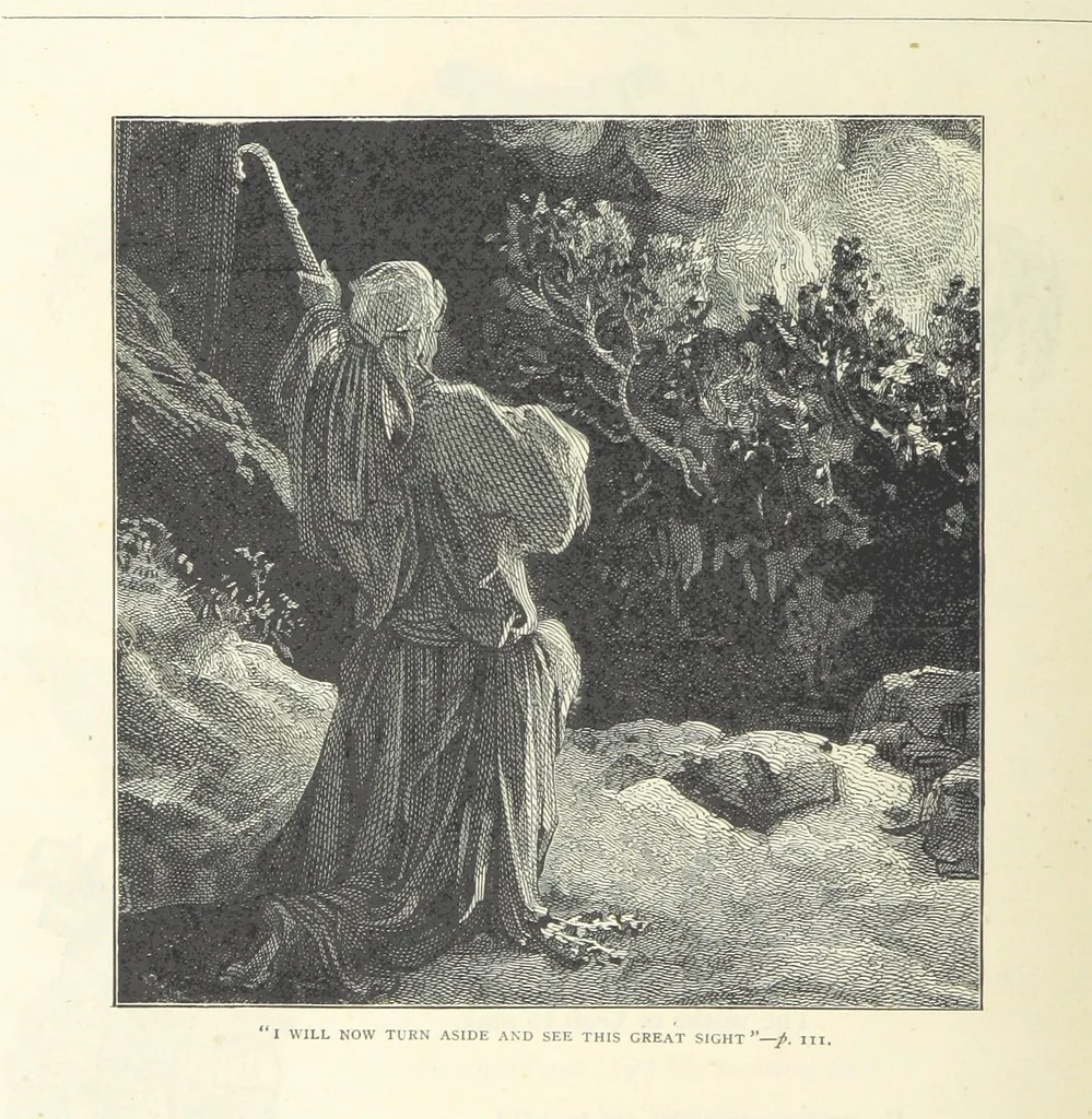 An illustration from The Christian Year, etc, 1880, leaf 126