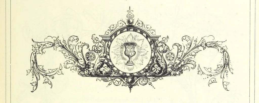 An illustration from The Christian Year, etc, 1880, leaf 137