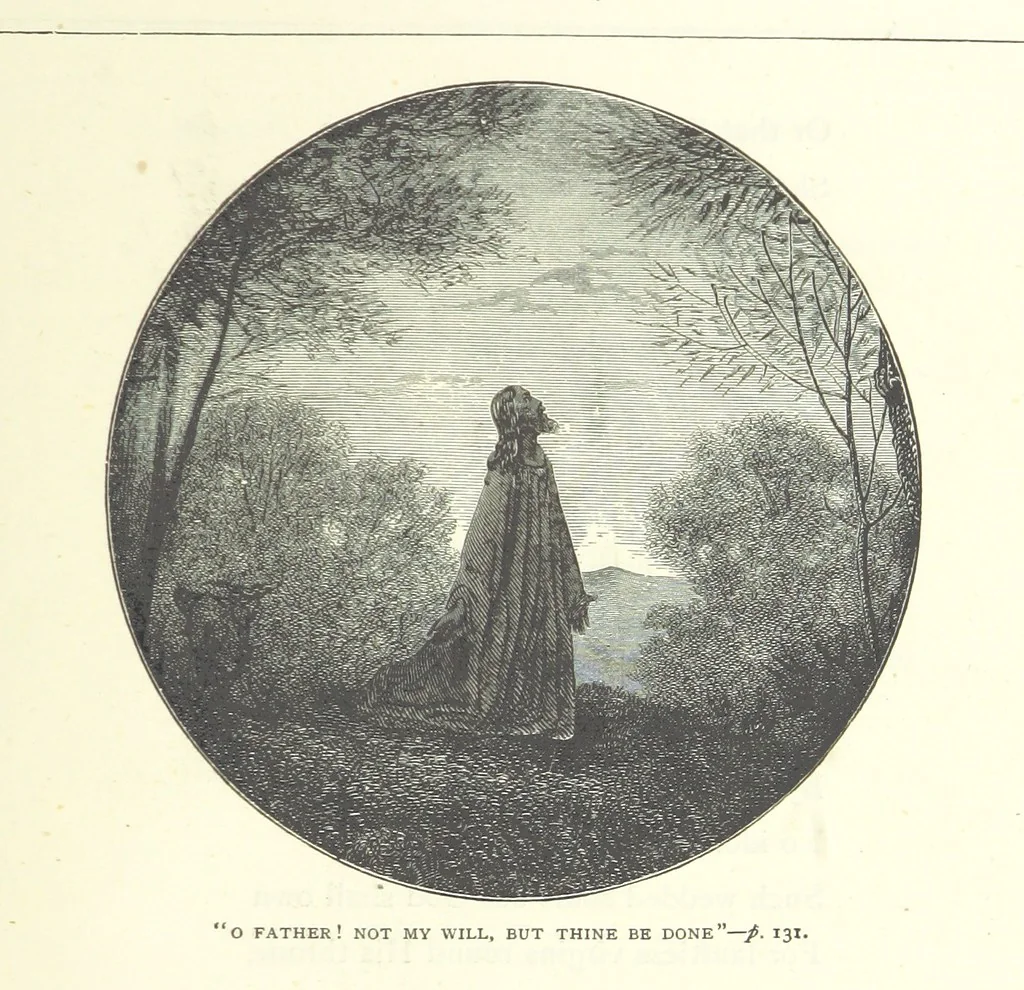An illustration from The Christian Year, etc, 1880, leaf 143