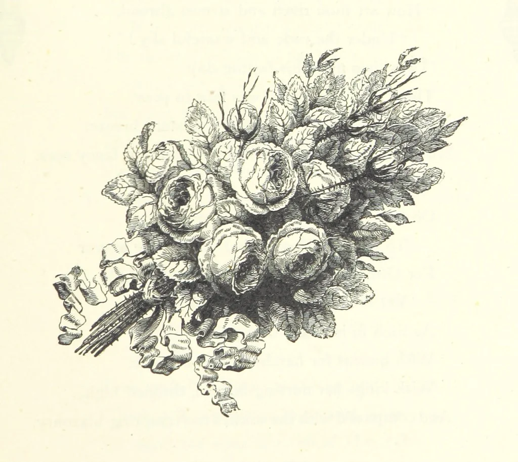 An illustration from The Christian Year, etc, 1880, leaf 145