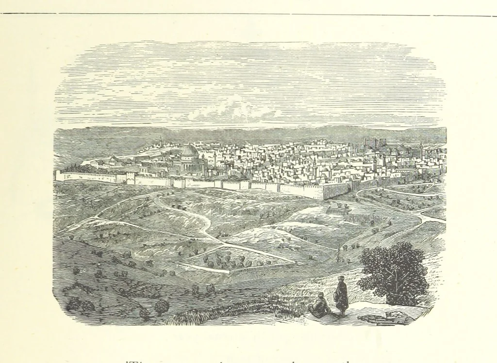 An illustration from The Christian Year, etc, 1880, leaf 147