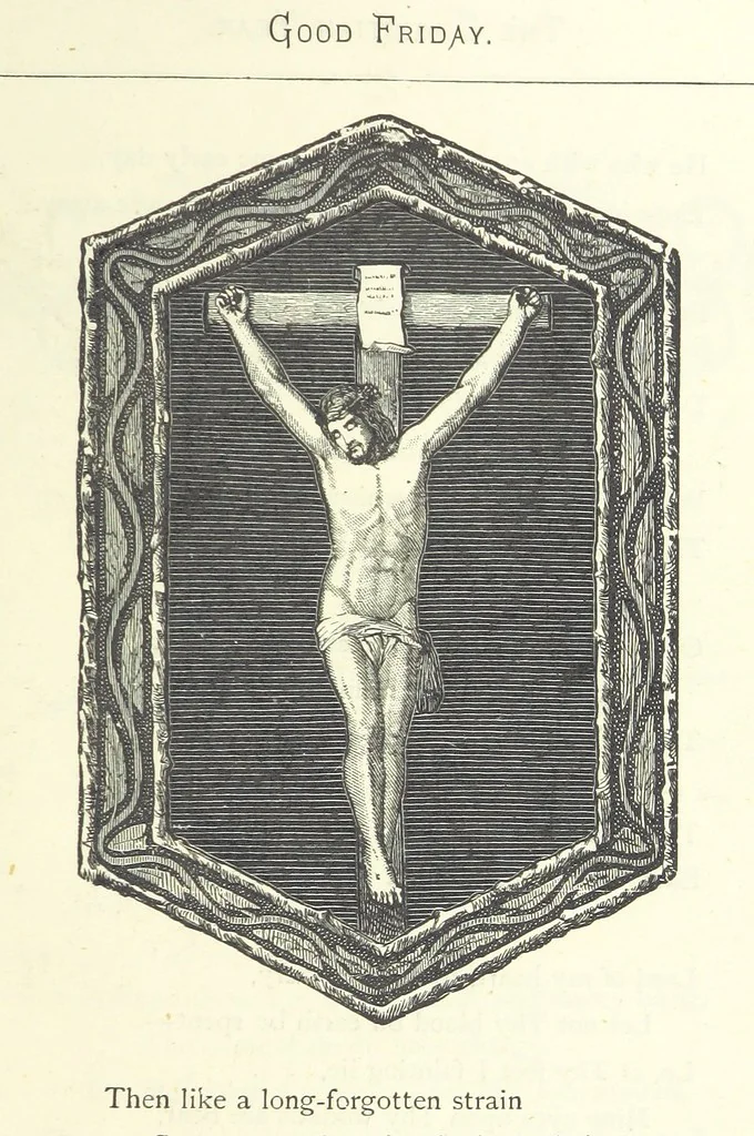 An illustration from The Christian Year, etc, 1880, leaf 151