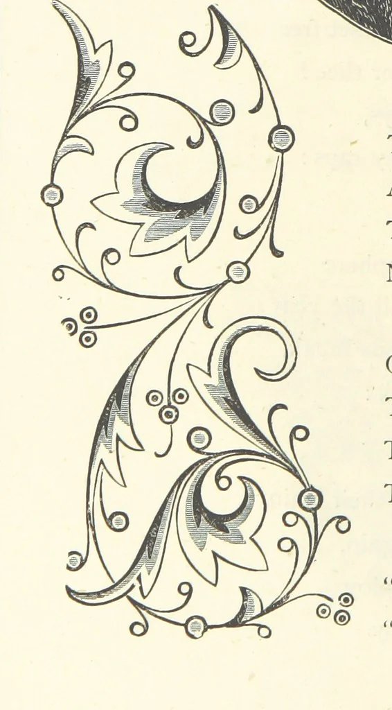 An illustration from The Christian Year, etc, 1880, leaf 158