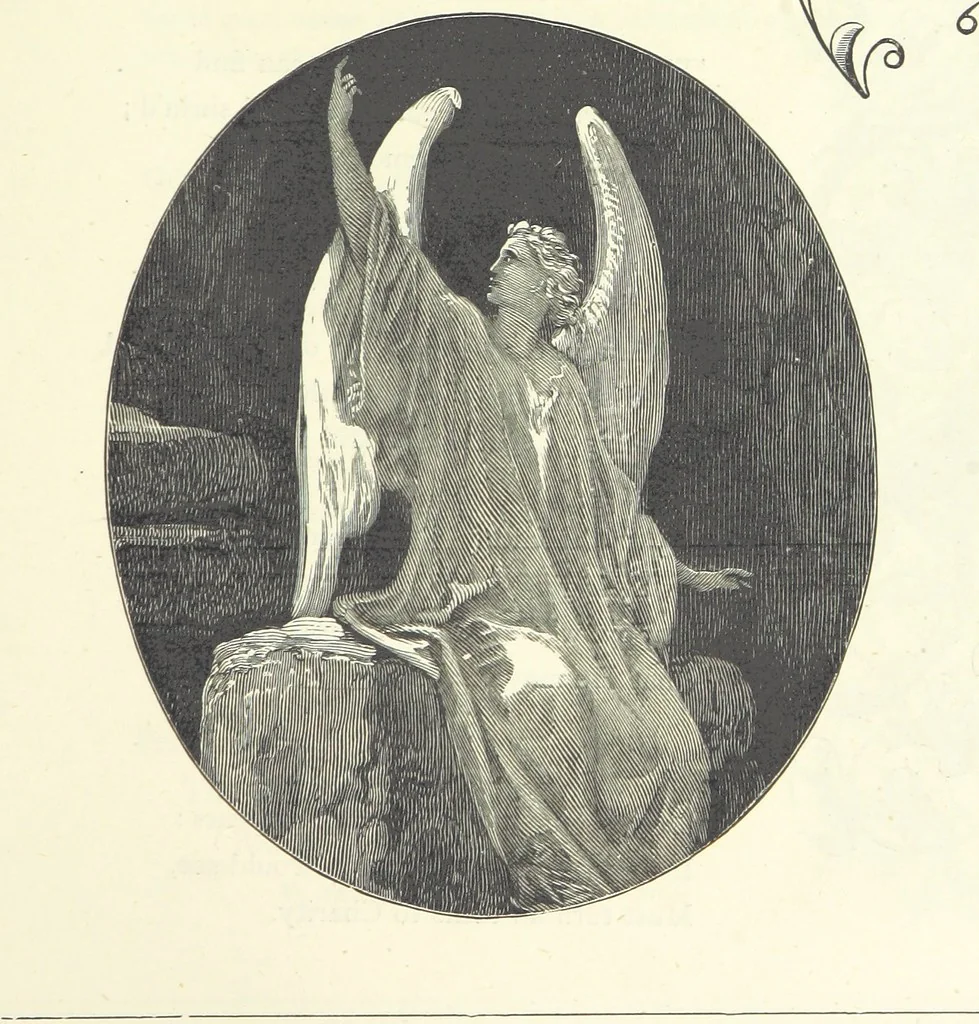 An illustration from The Christian Year, etc, 1880, leaf 159