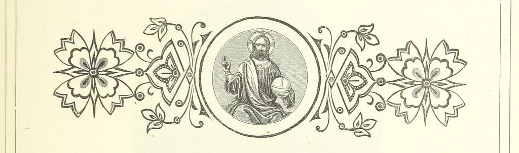 An illustration from The Christian Year, etc, 1880, leaf 161