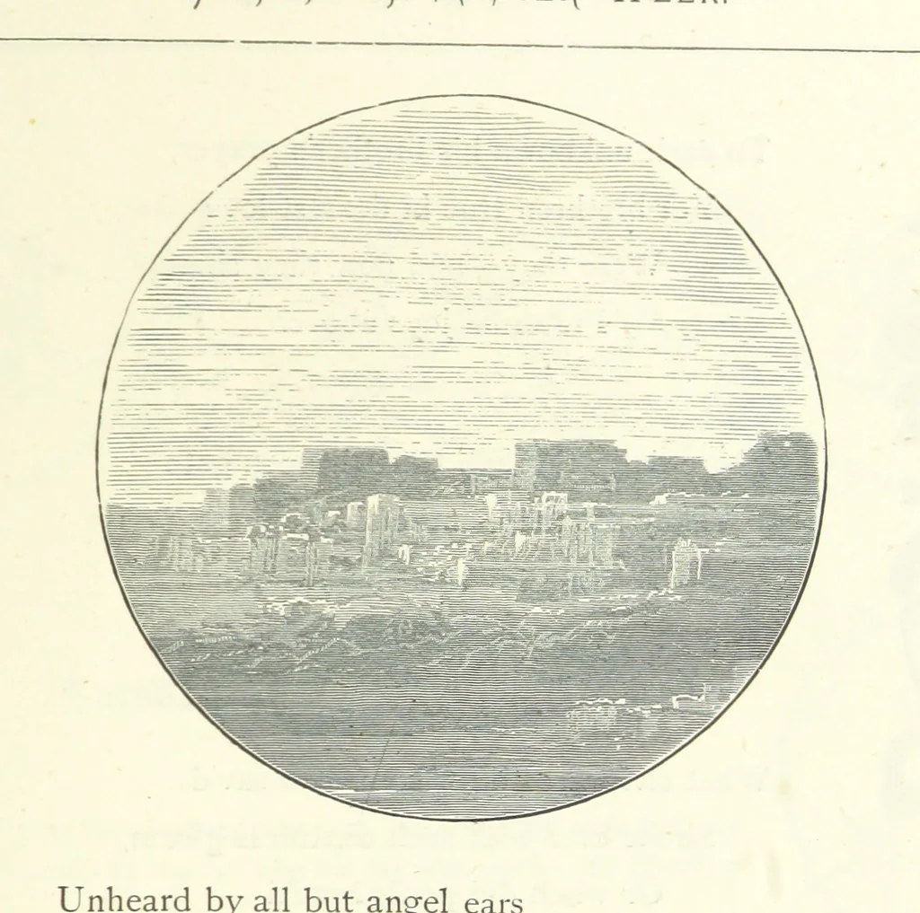 An illustration from The Christian Year, etc, 1880, leaf 163