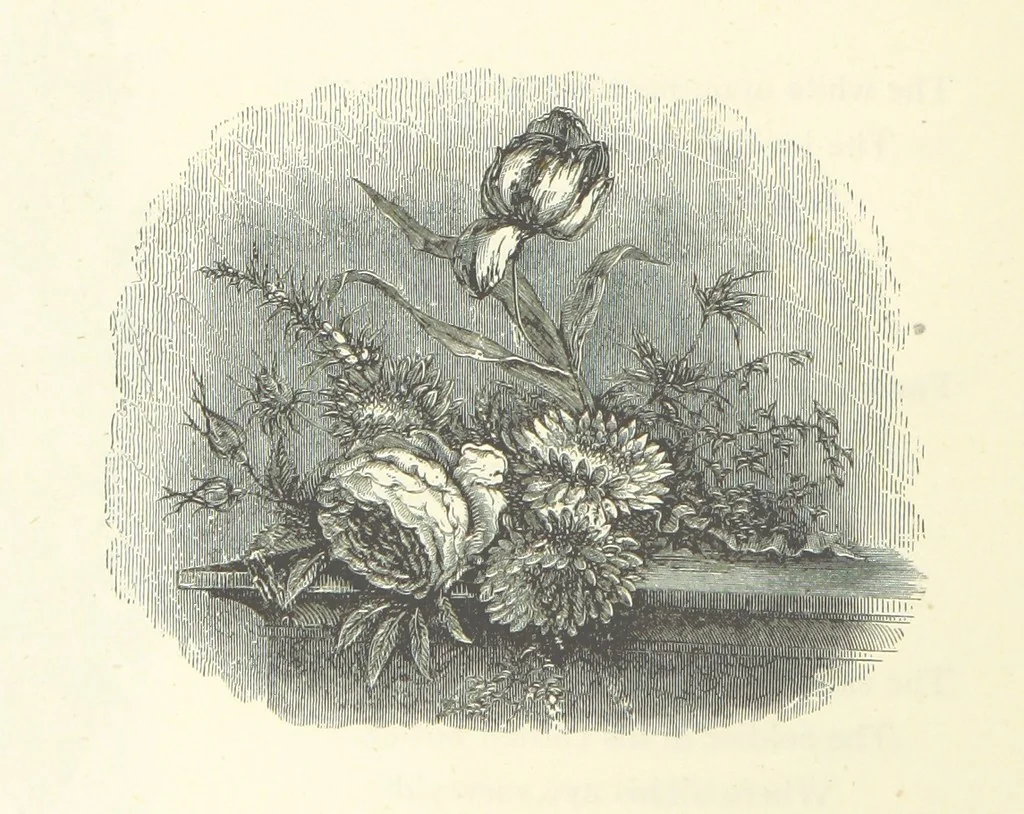 An illustration from The Christian Year, etc, 1880, leaf 164