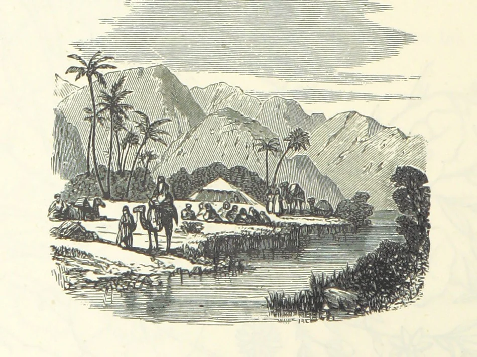 An illustration from The Christian Year, etc, 1880, leaf 176