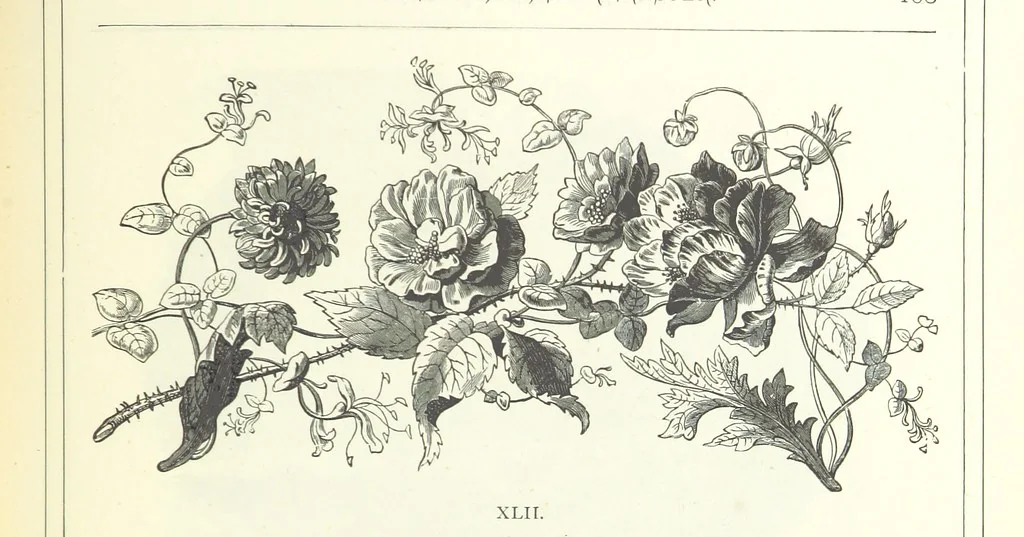 An illustration from The Christian Year, etc, 1880, leaf 177