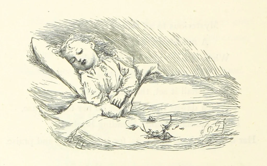 An illustration from The Christian Year, etc, 1880, leaf 180