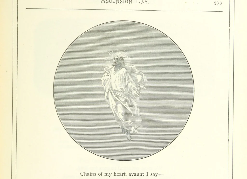An illustration from The Christian Year, etc, 1880, leaf 191