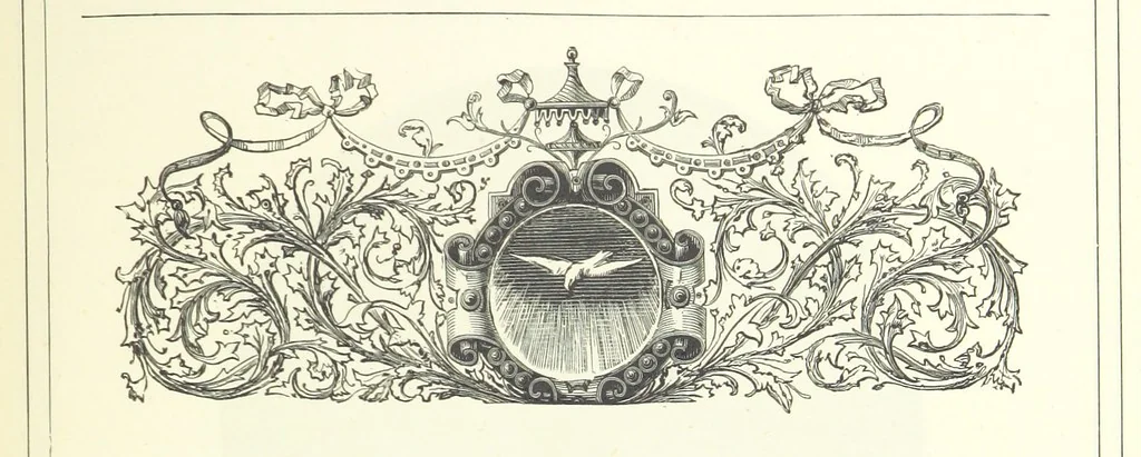 An illustration from The Christian Year, etc, 1880, leaf 197