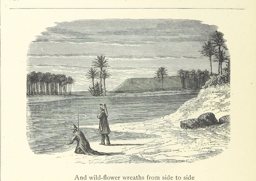 An illustration from The Christian Year, etc, 1880, leaf 202