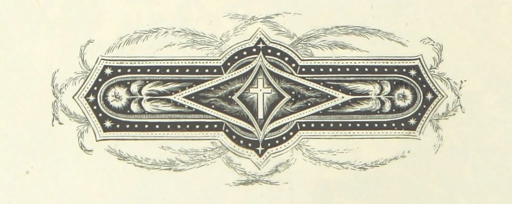 An illustration from The Christian Year, etc, 1880, leaf 216