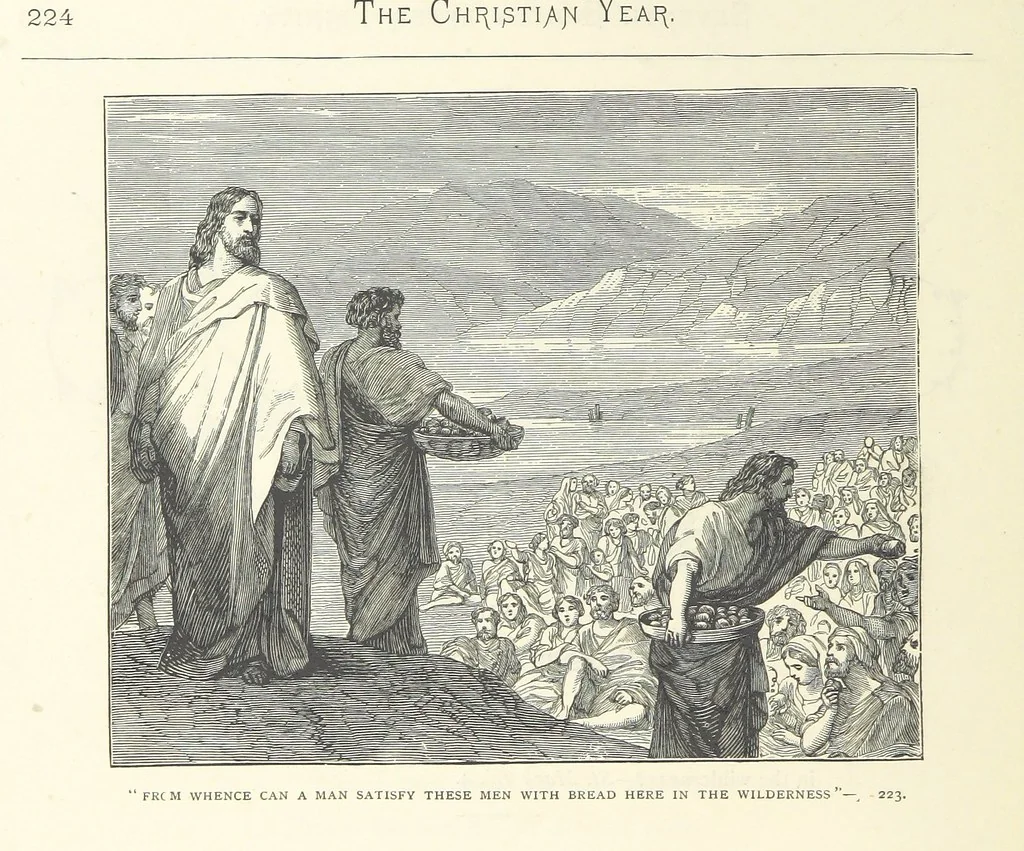 An illustration from The Christian Year, etc, 1880, leaf 238
