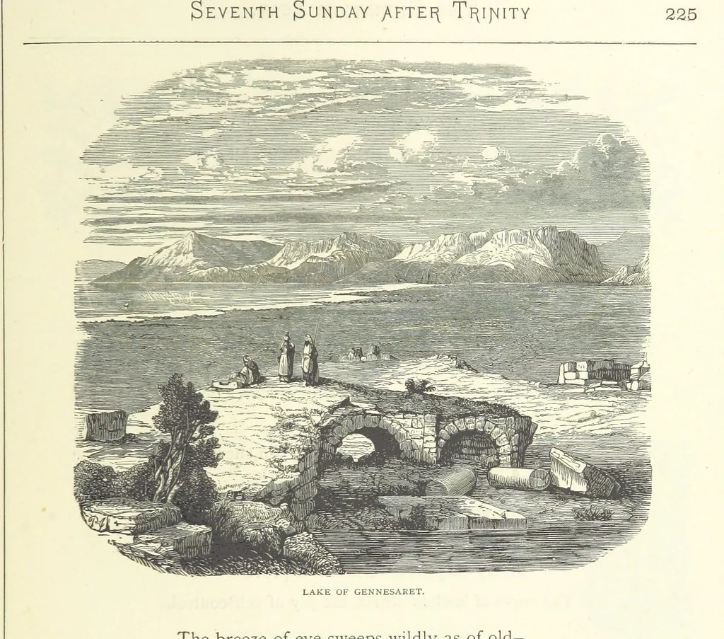 An illustration from The Christian Year, etc, 1880, leaf 239
