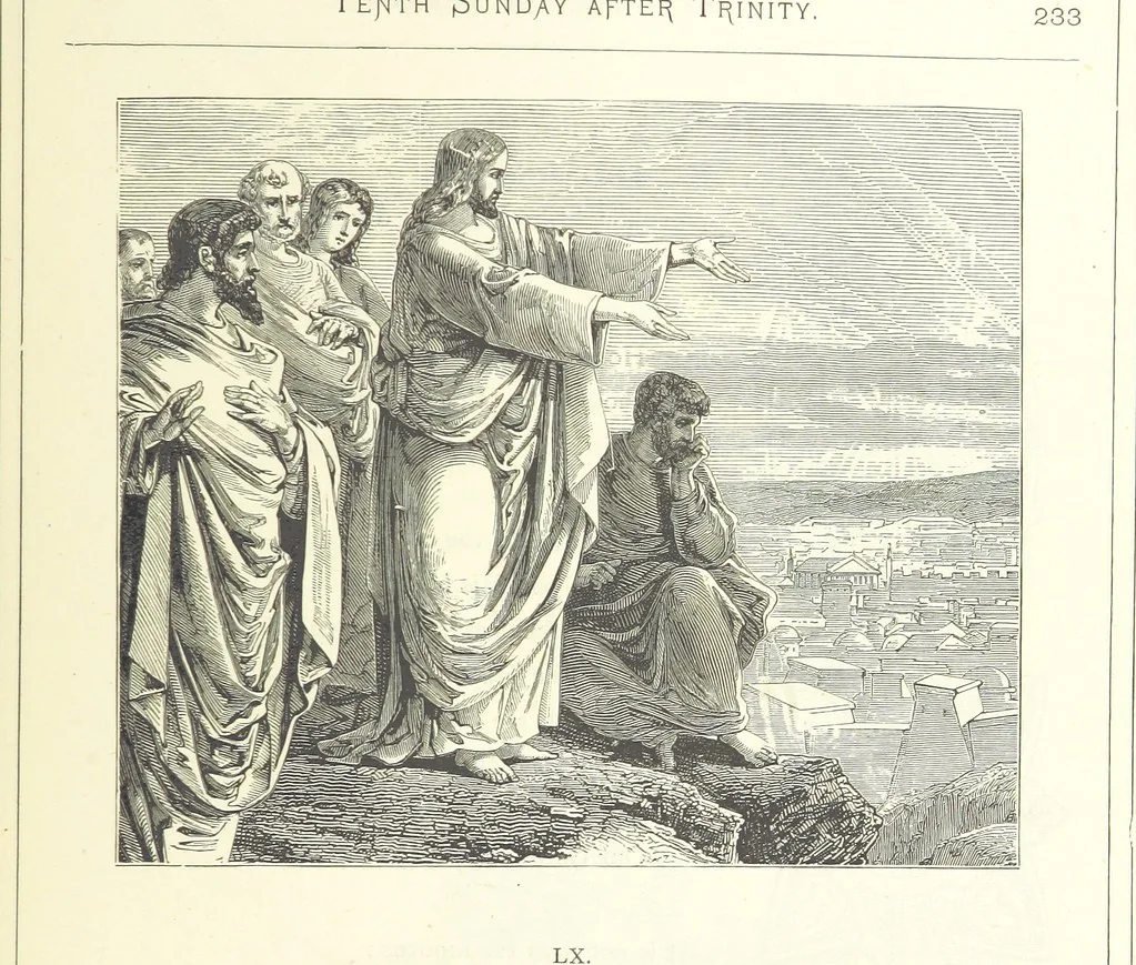 An illustration from The Christian Year, etc, 1880, leaf 247