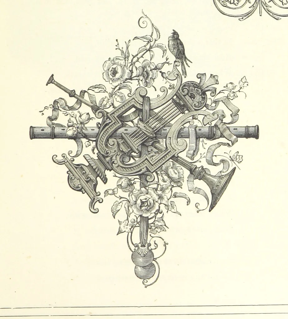 An illustration from The Christian Year, etc, 1880, leaf 249