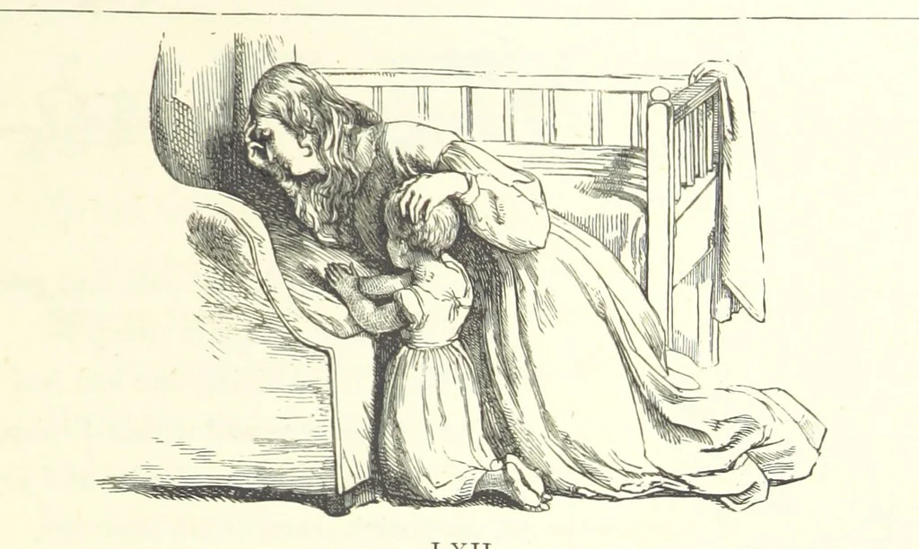 An illustration from The Christian Year, etc, 1880, leaf 253