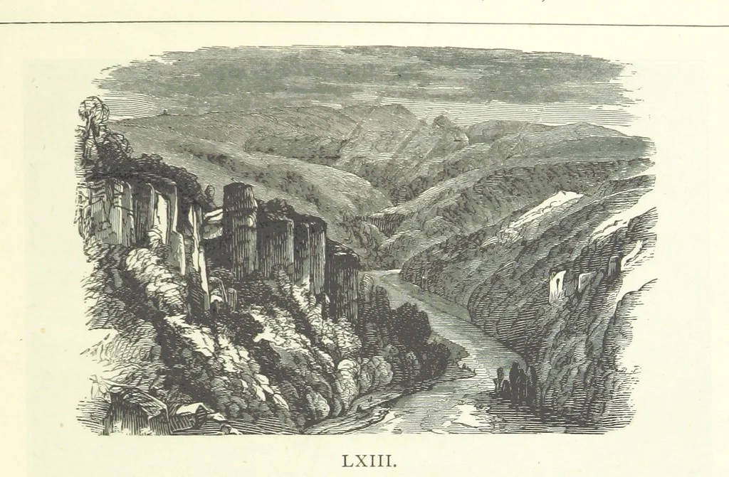 An illustration from The Christian Year, etc, 1880, leaf 257