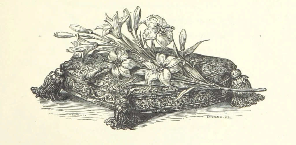 An illustration from The Christian Year, etc, 1880, leaf 261
