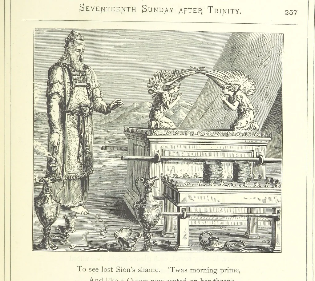 An illustration from The Christian Year, etc, 1880, leaf 271