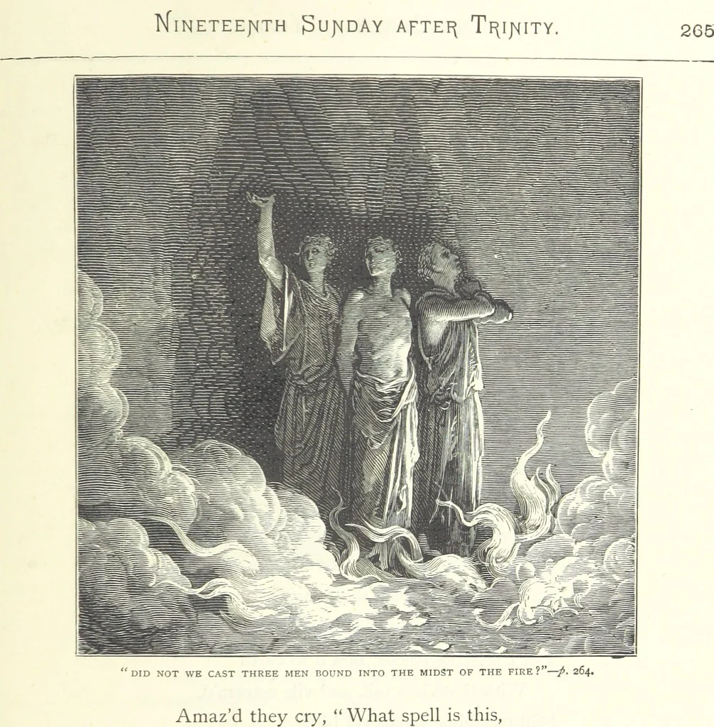 An illustration from The Christian Year, etc, 1880, leaf 279