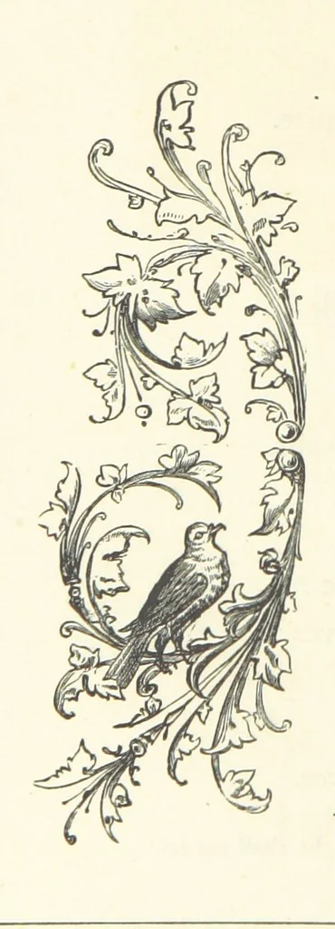An illustration from The Christian Year, etc, 1880, leaf 286