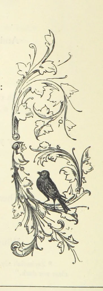 An illustration from The Christian Year, etc, 1880, leaf 286