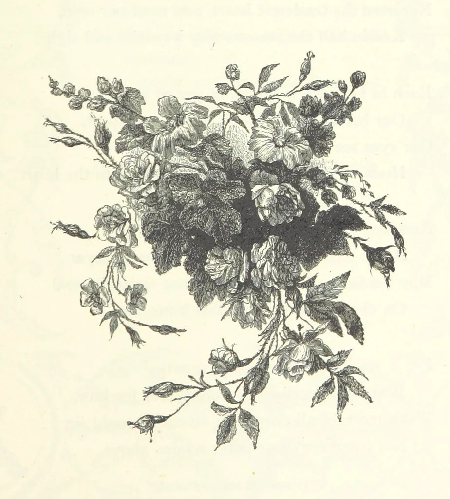 An illustration from The Christian Year, etc, 1880, leaf 293