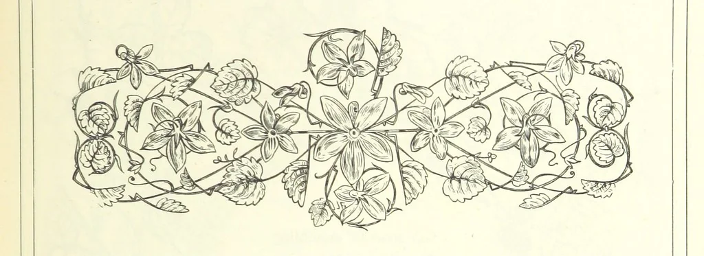 An illustration from The Christian Year, etc, 1880, leaf 301