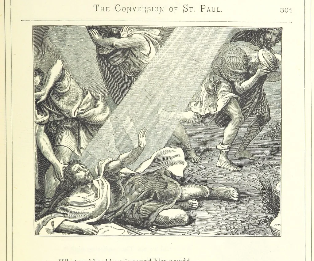 An illustration from The Christian Year, etc, 1880, leaf 315