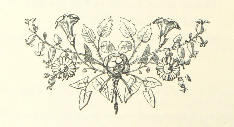 An illustration from The Christian Year, etc, 1880, leaf 336