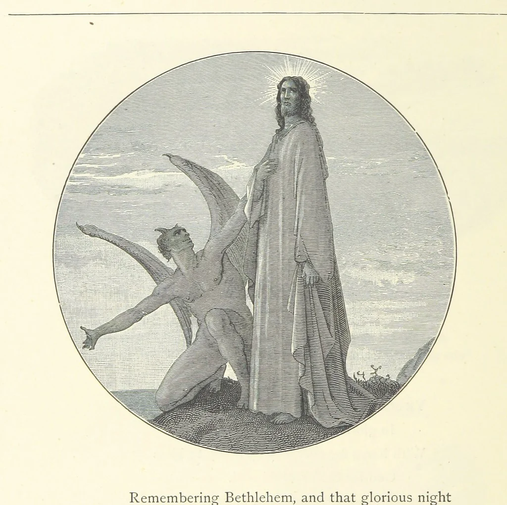 An illustration from The Christian Year, etc, 1880, leaf 354