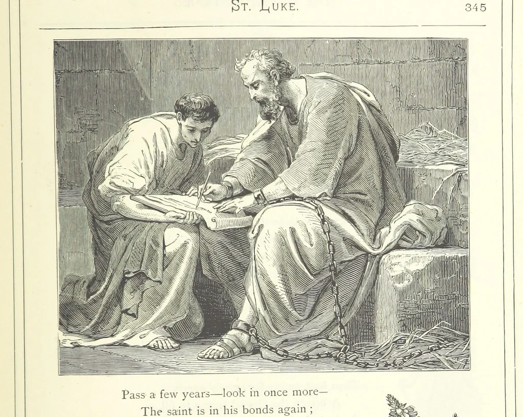 An illustration from The Christian Year, etc, 1880, leaf 359