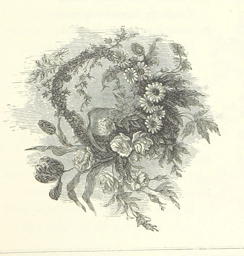 An illustration from The Christian Year, etc, 1880, leaf 373