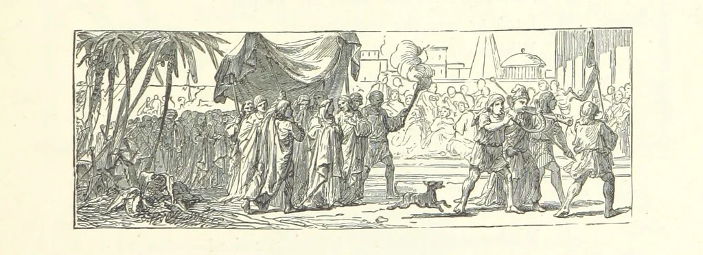 An illustration from The Christian Year, etc, 1880, leaf 381