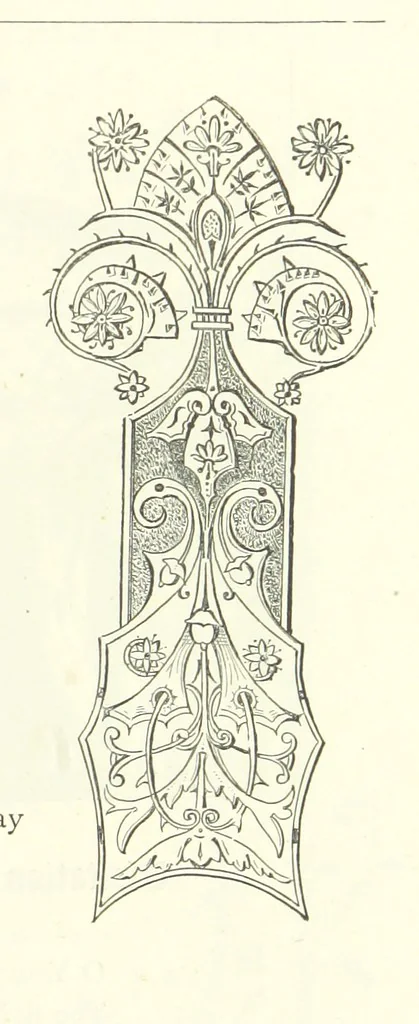 An illustration from The Christian Year, etc, 1880, leaf 381