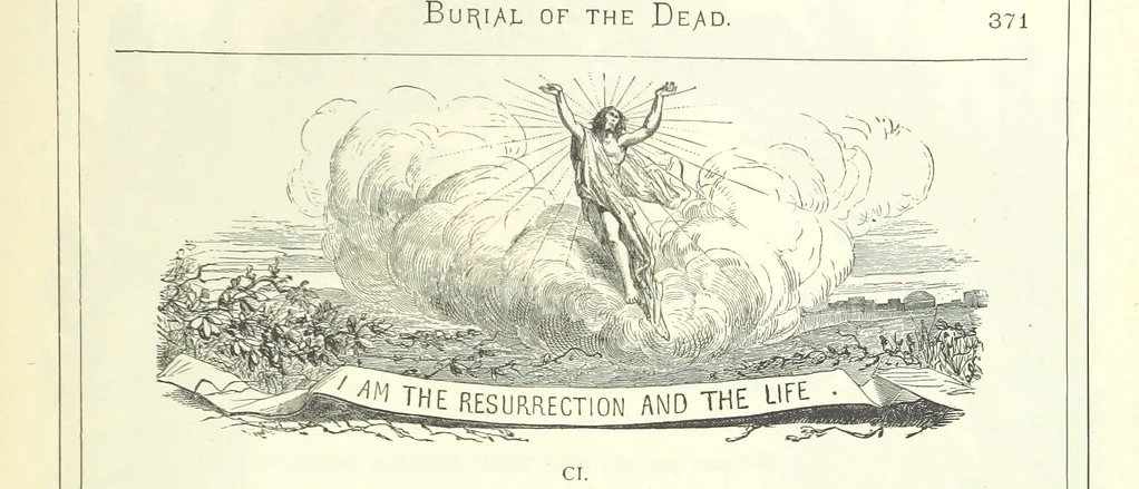 An illustration from The Christian Year, etc, 1880, leaf 385