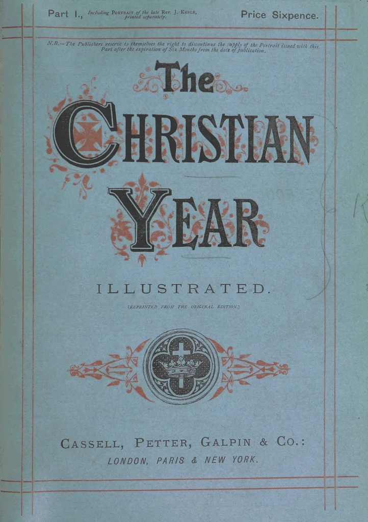 An illustration from The Christian Year, etc, 1880, leaf 391