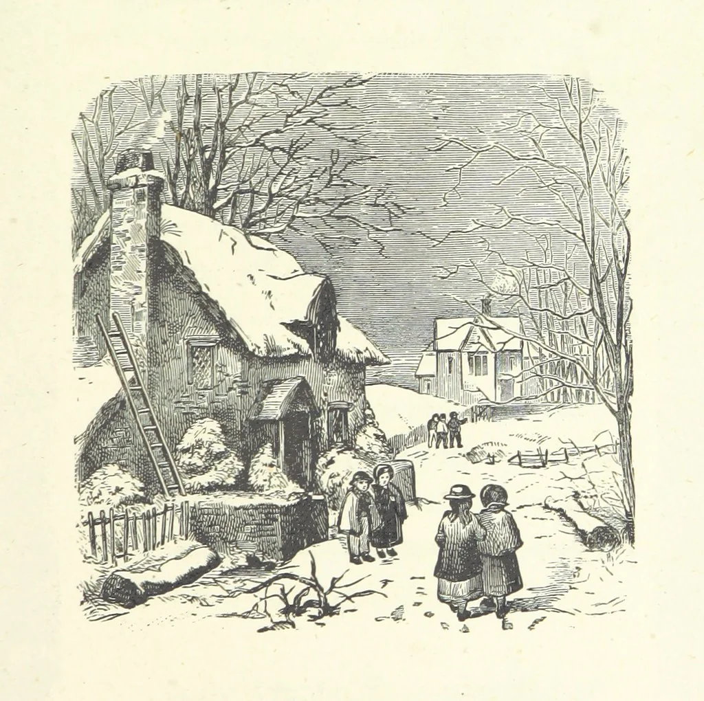 An illustration from The Christian Year, etc, 1880, leaf 49